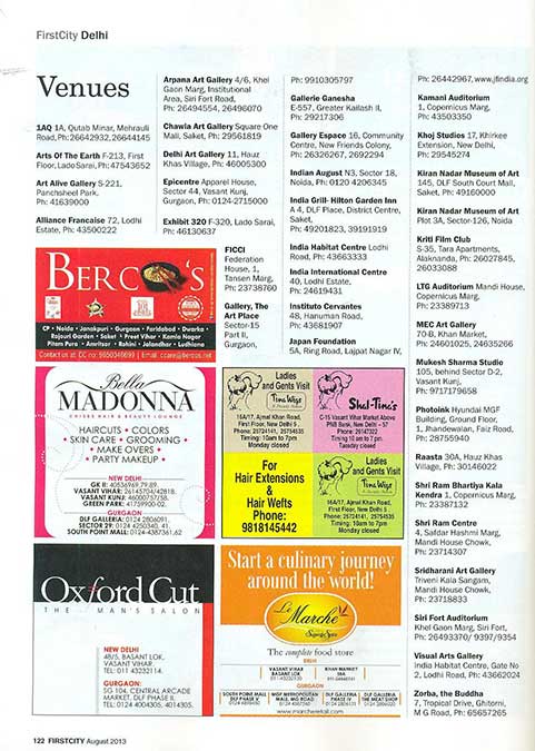 First City August 2013,